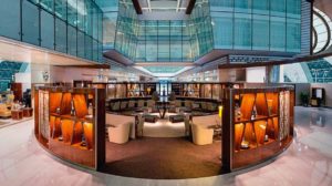 Dubai business class lounge